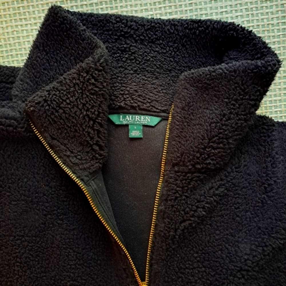 Ralph Lauren Warm front zip pullover
